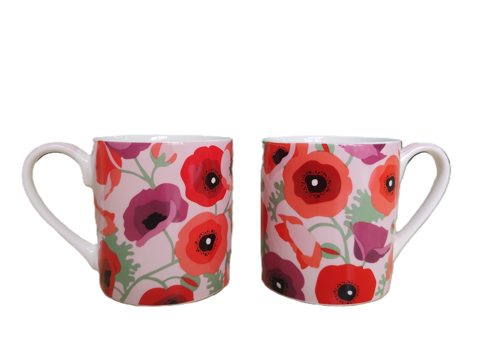 Ceramic Mug - Poppies