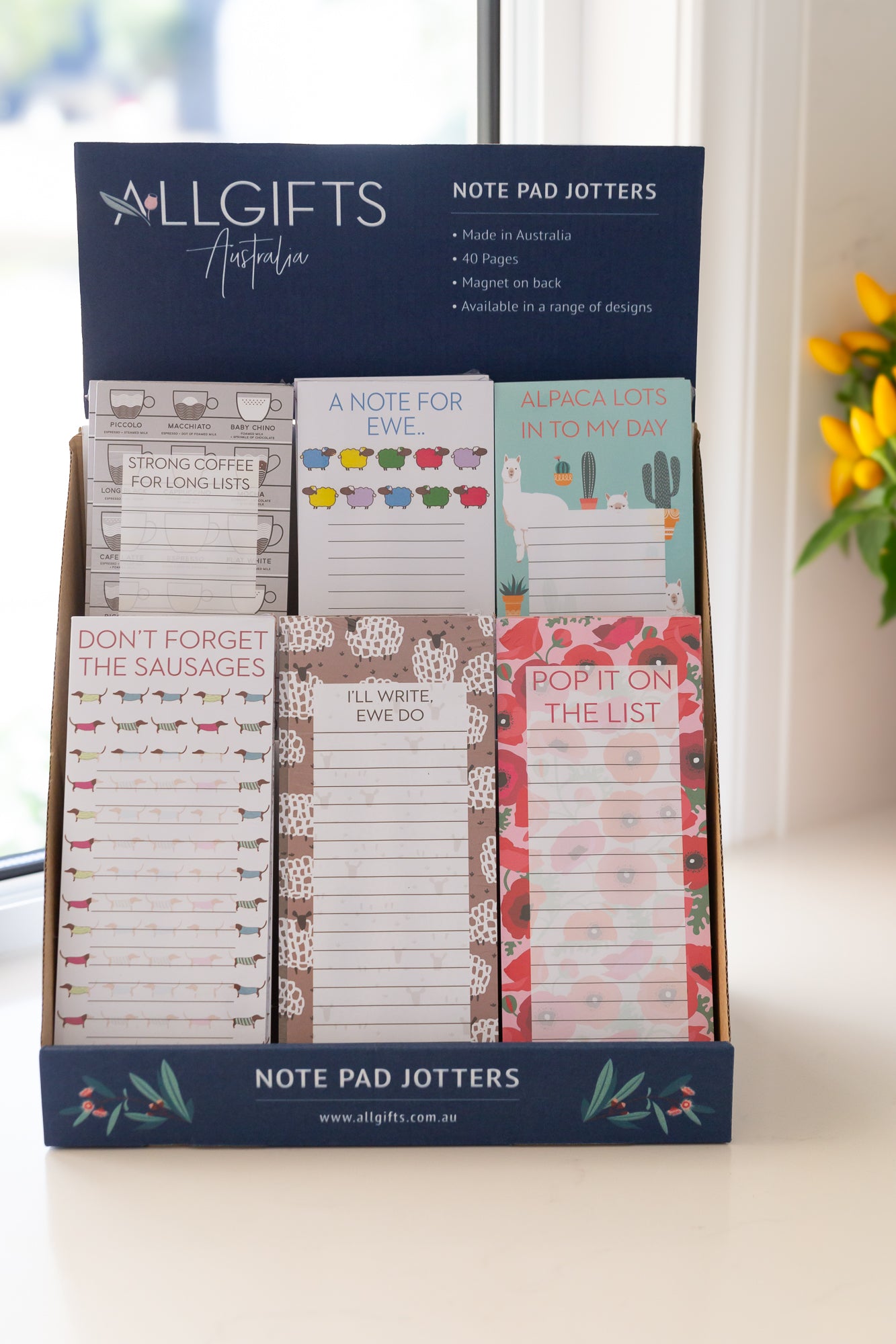 Jotter Counter Display Stand Allgifts Australia