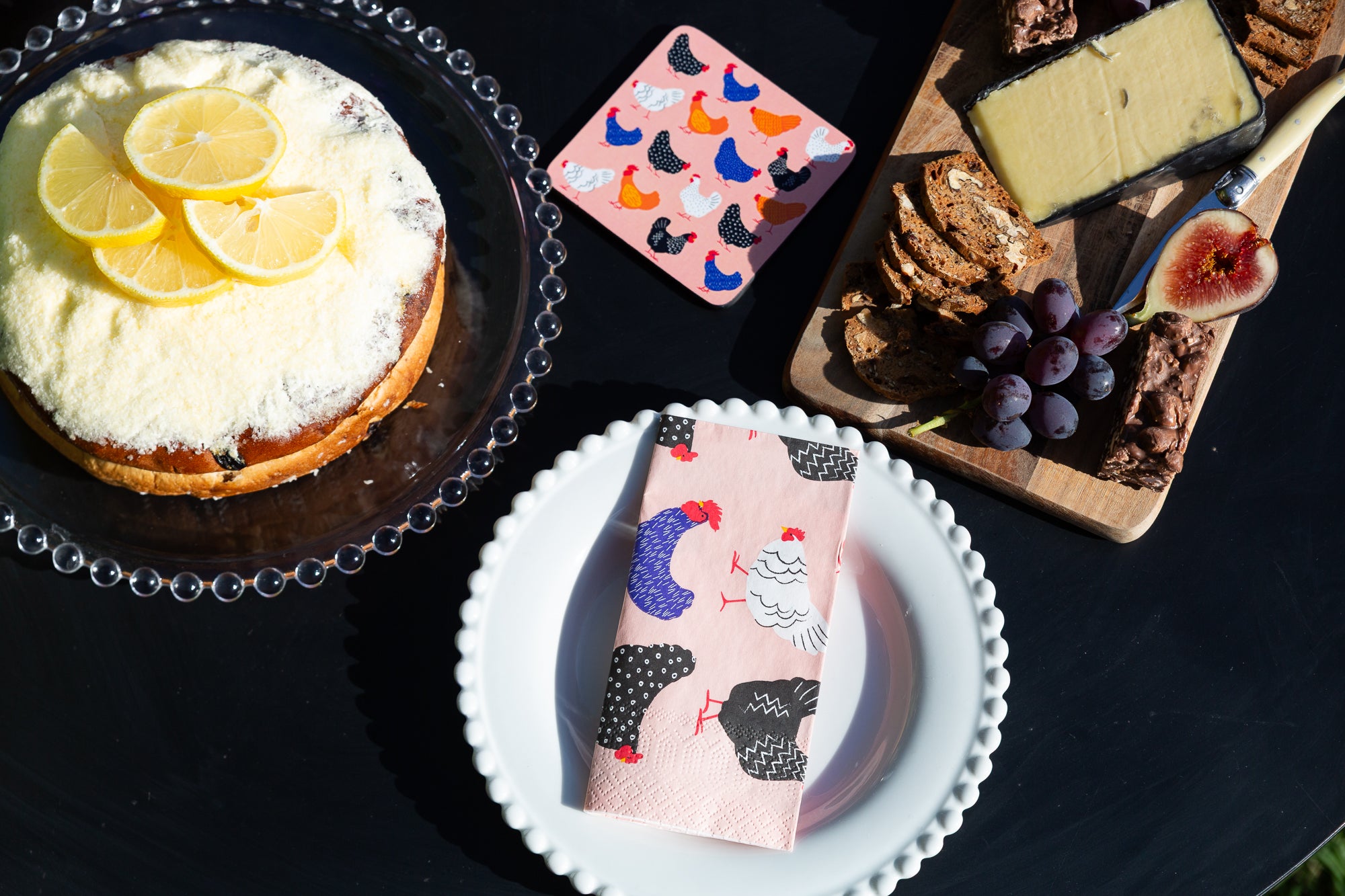 Paper Napkins - Bright Hens Allgifts Australia