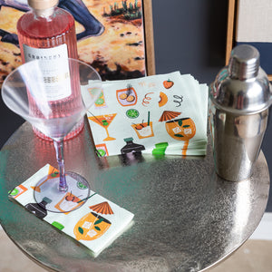 Paper Napkins - Cocktails Allgifts Australia