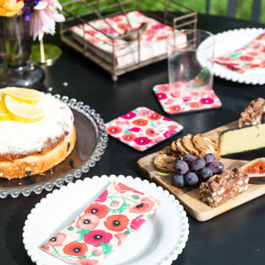 Paper Napkins - Poppies Allgifts Australia