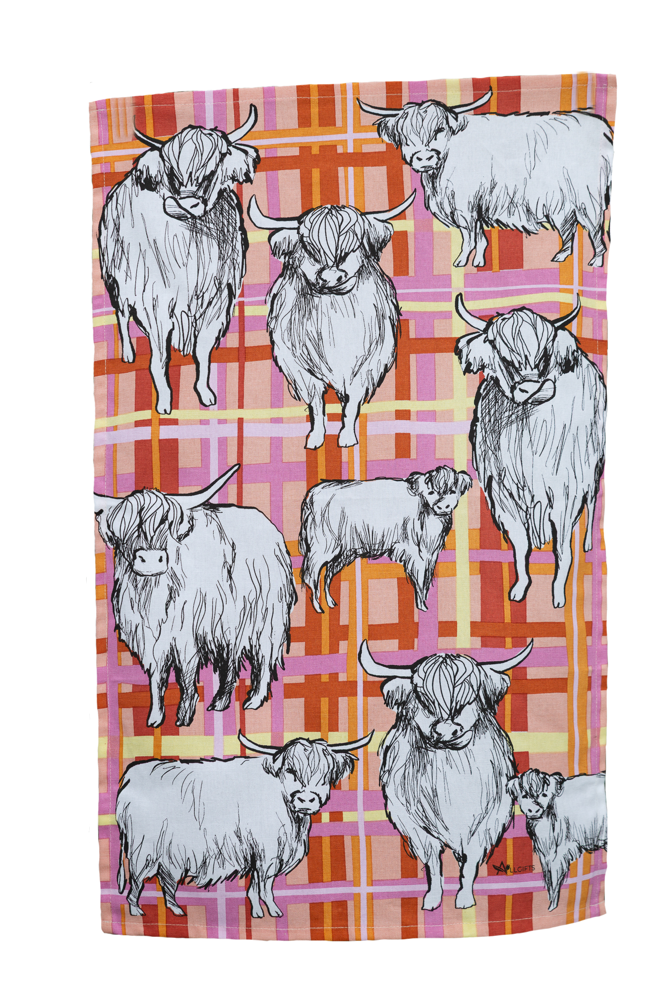 Tea Towel - Highlander Cow