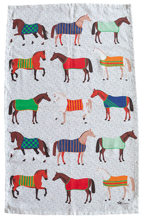 Tea Towel - Horses