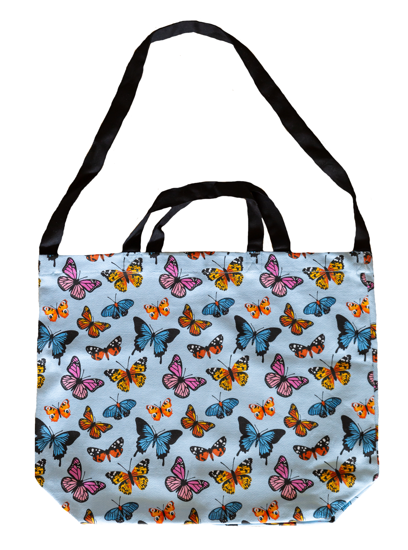 Cotton Tote Bag - Butterflies