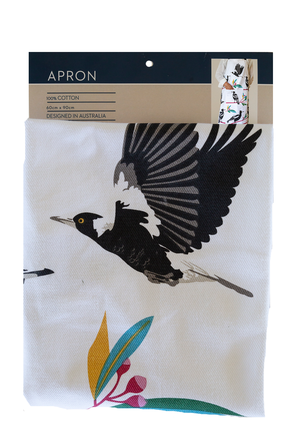 Apron (Heavy Drill) - Magpies