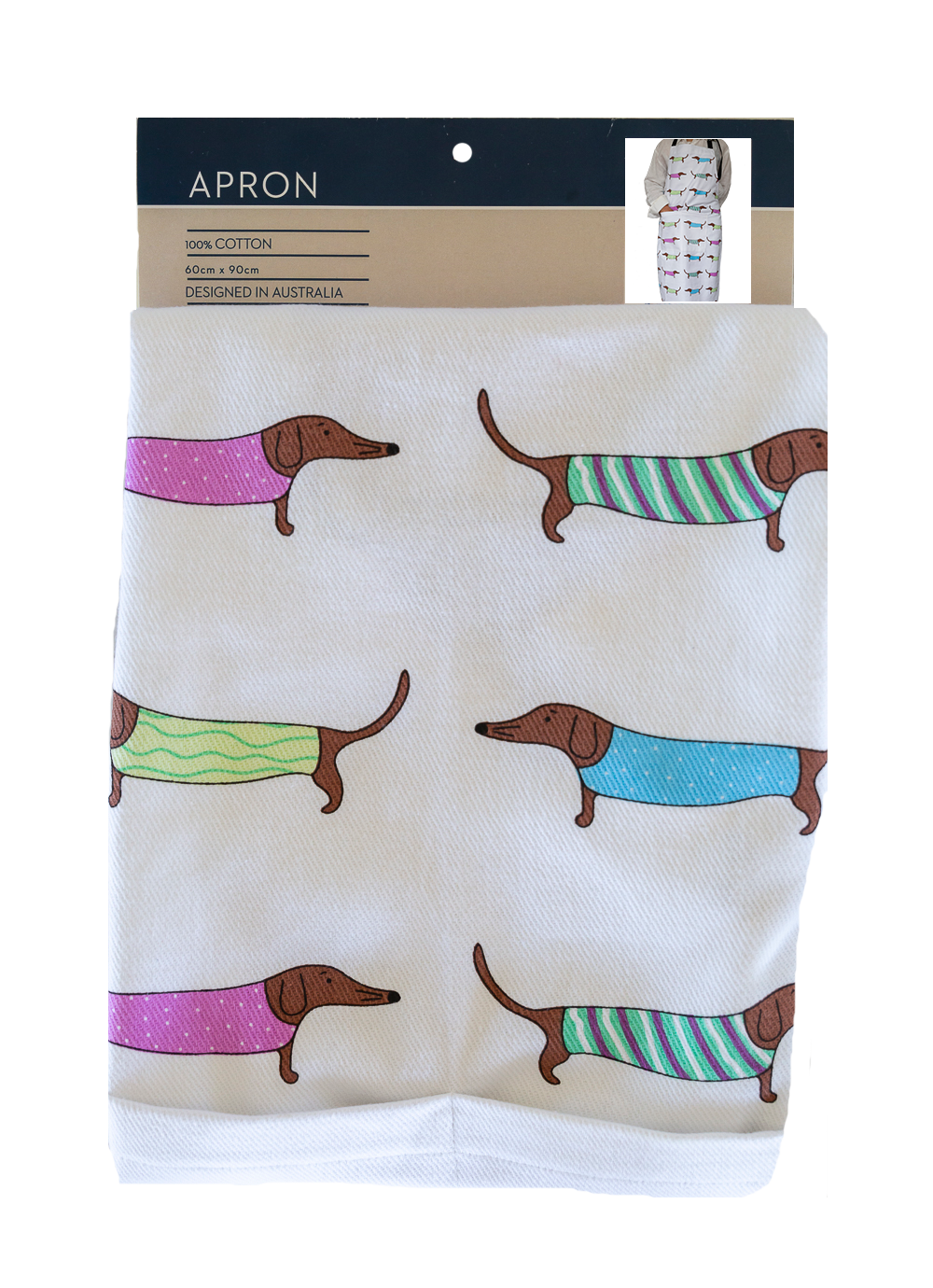 Apron (Heavy Drill) - Sausage Dogs