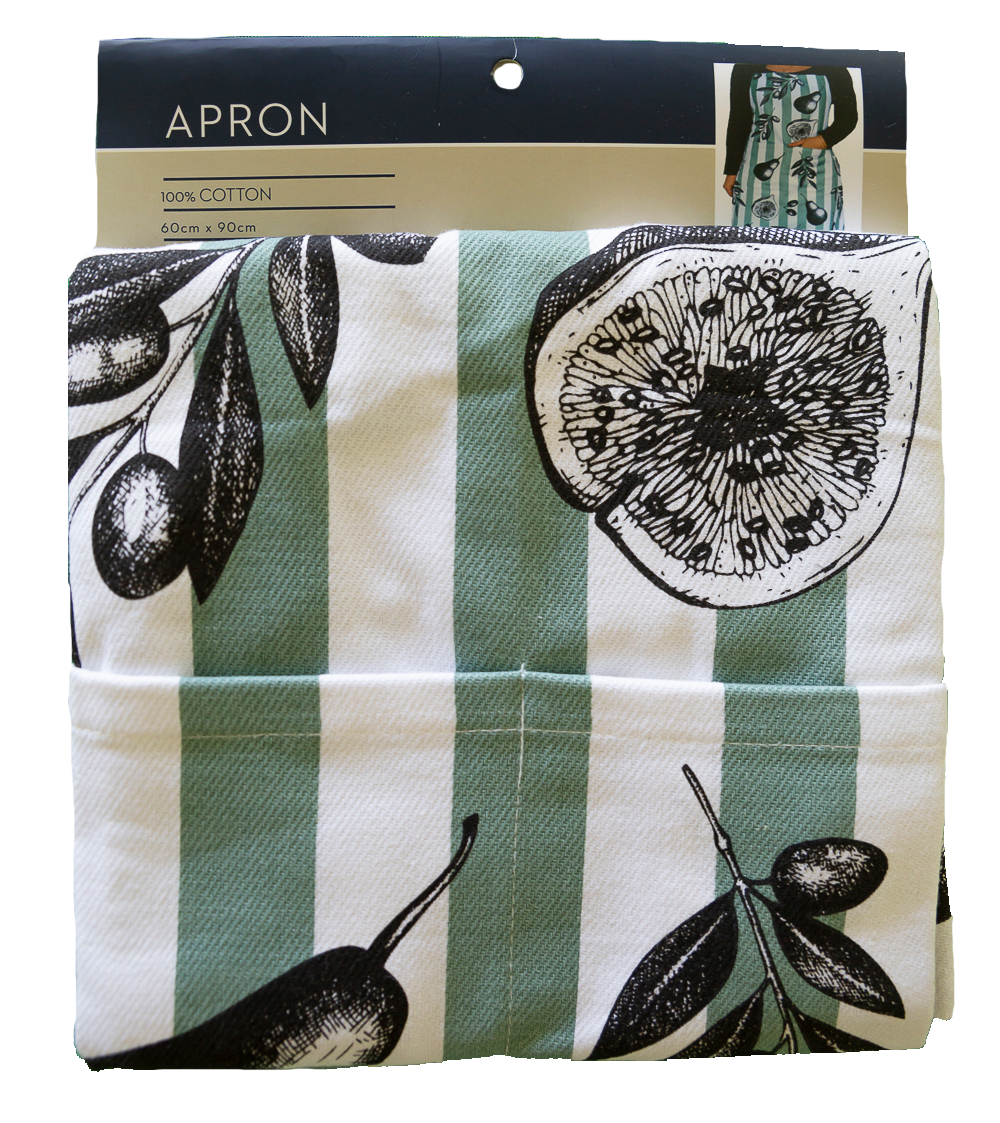 Apron (Heavy Drill) - Fig & Pear