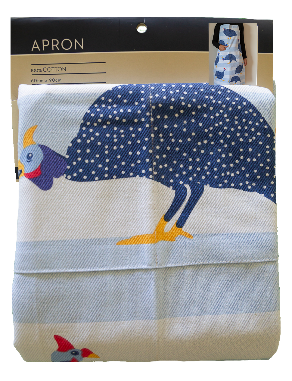 Apron (Heavy Drill) - Guinea Fowl