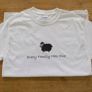 'Every Family Has One' Black Sheep T-Shirt - Allgifts Australia
