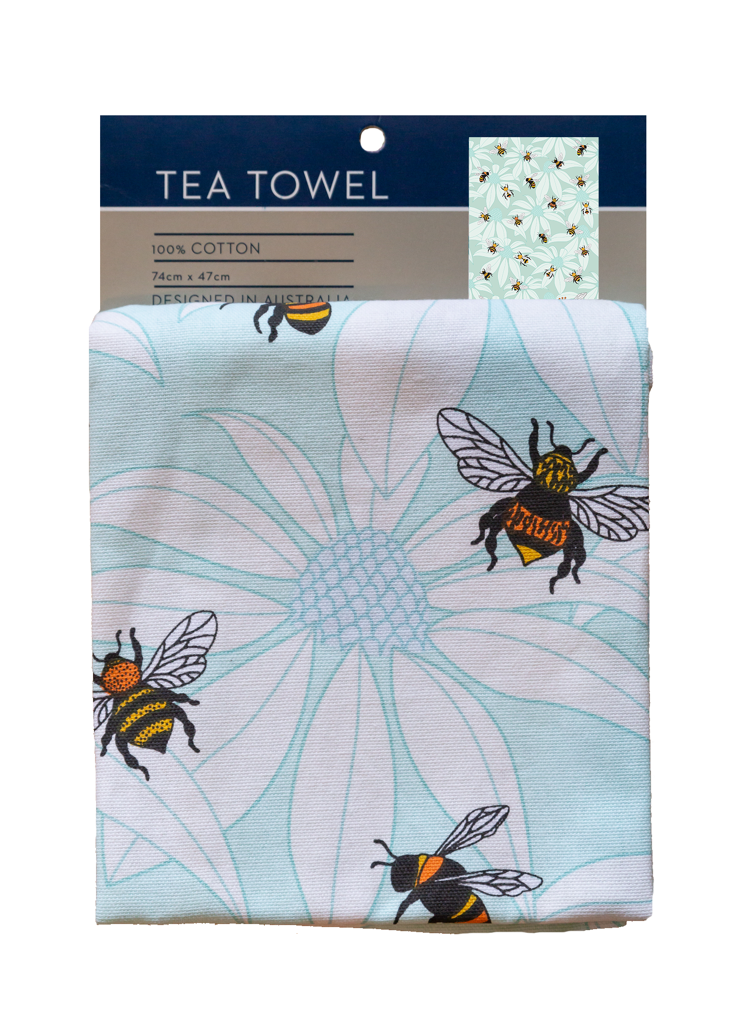 Tea Towel - Flower Bees