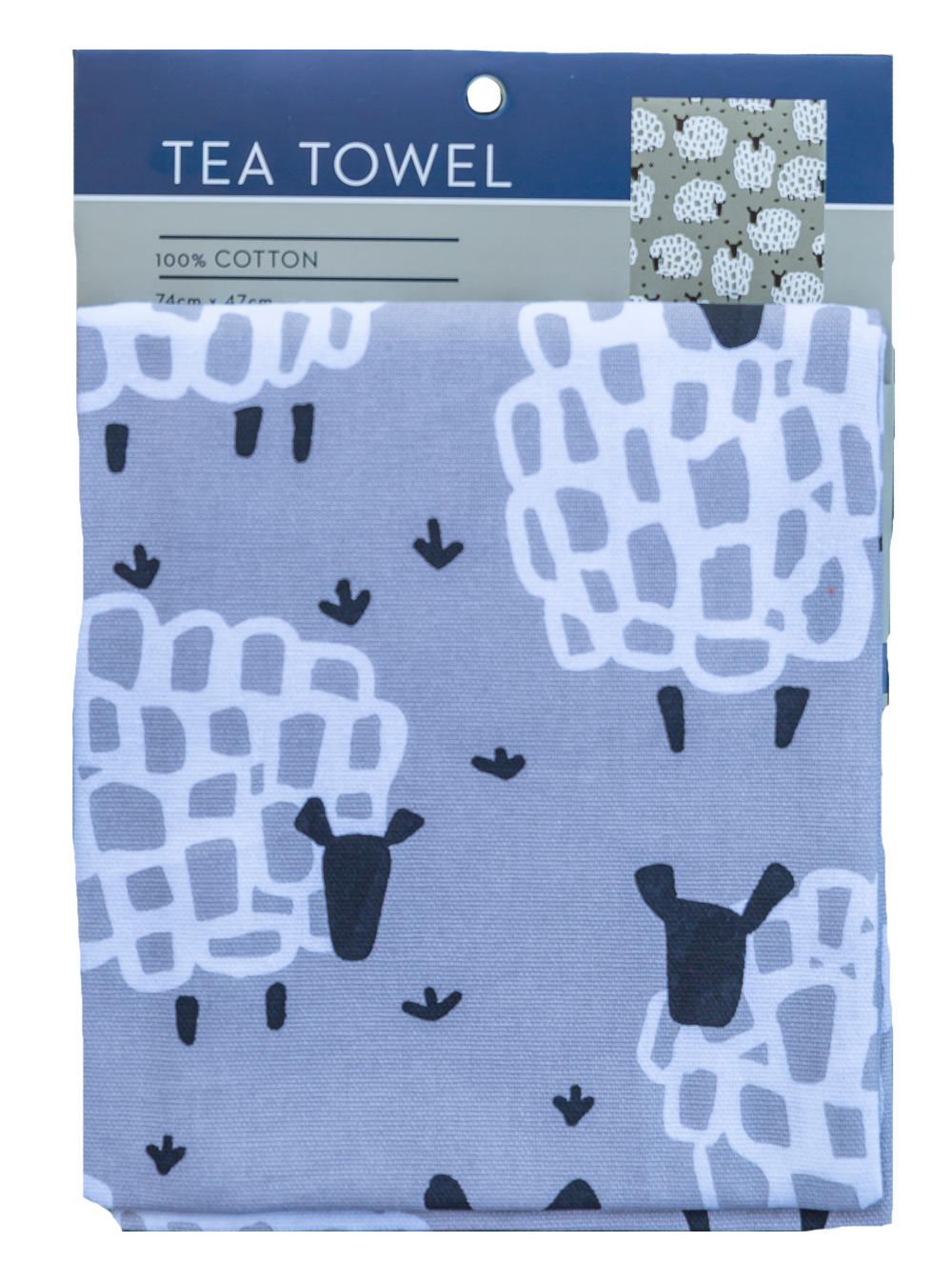 Tea Towel - Grey Sheep