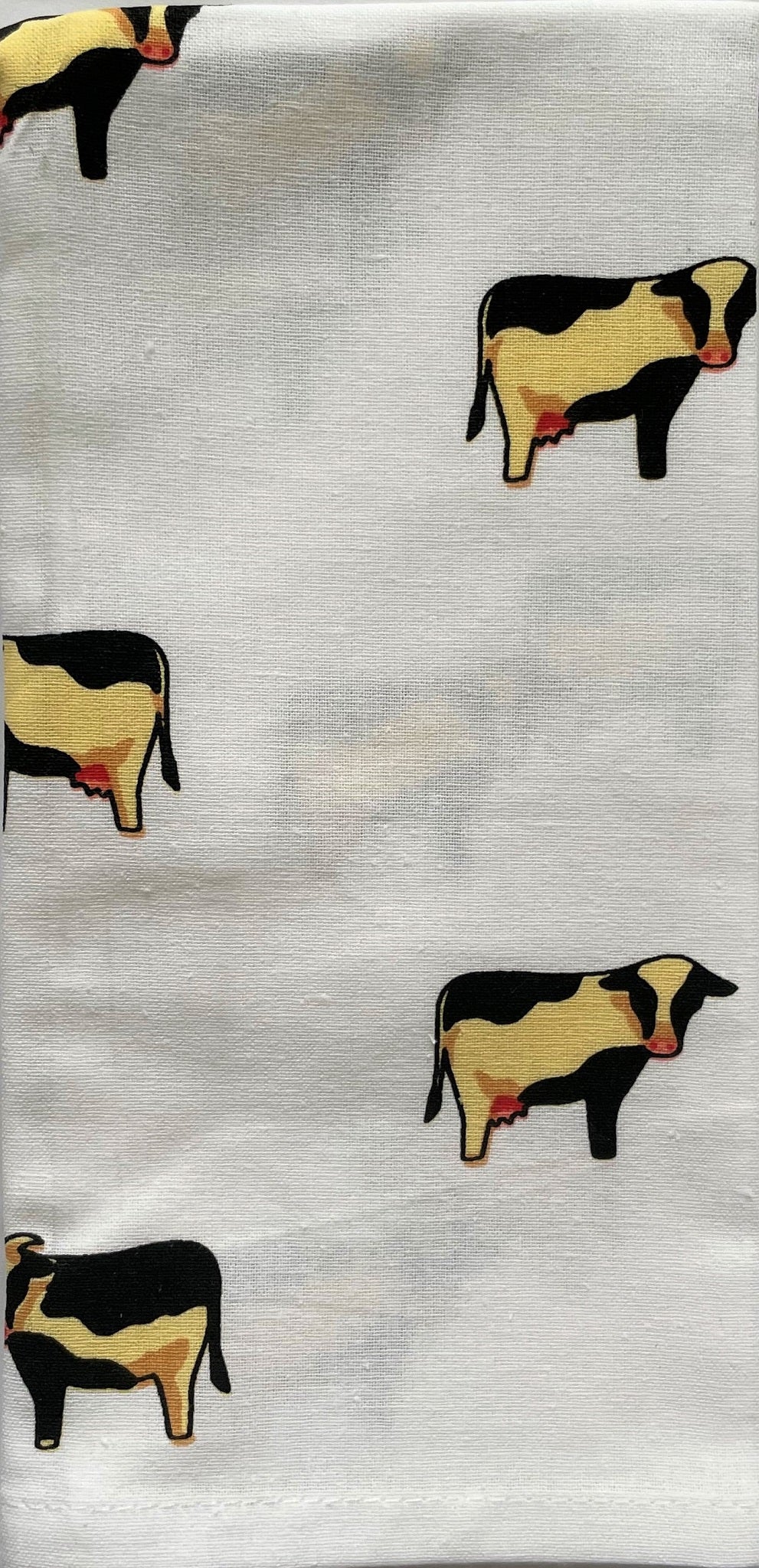 Cotton Napkins - Cows (Set of 4)