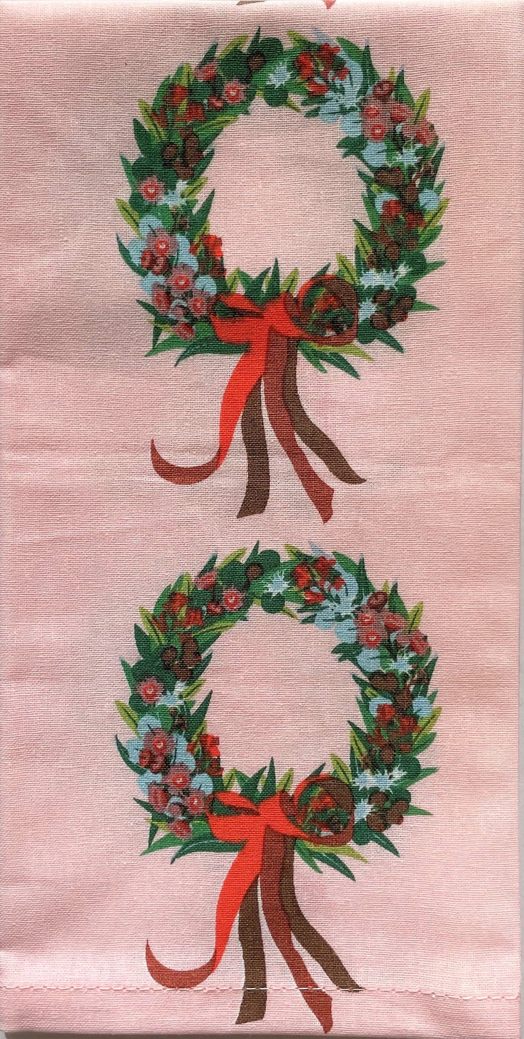 Cotton Napkins - Xmas Wreath (Set of 4)