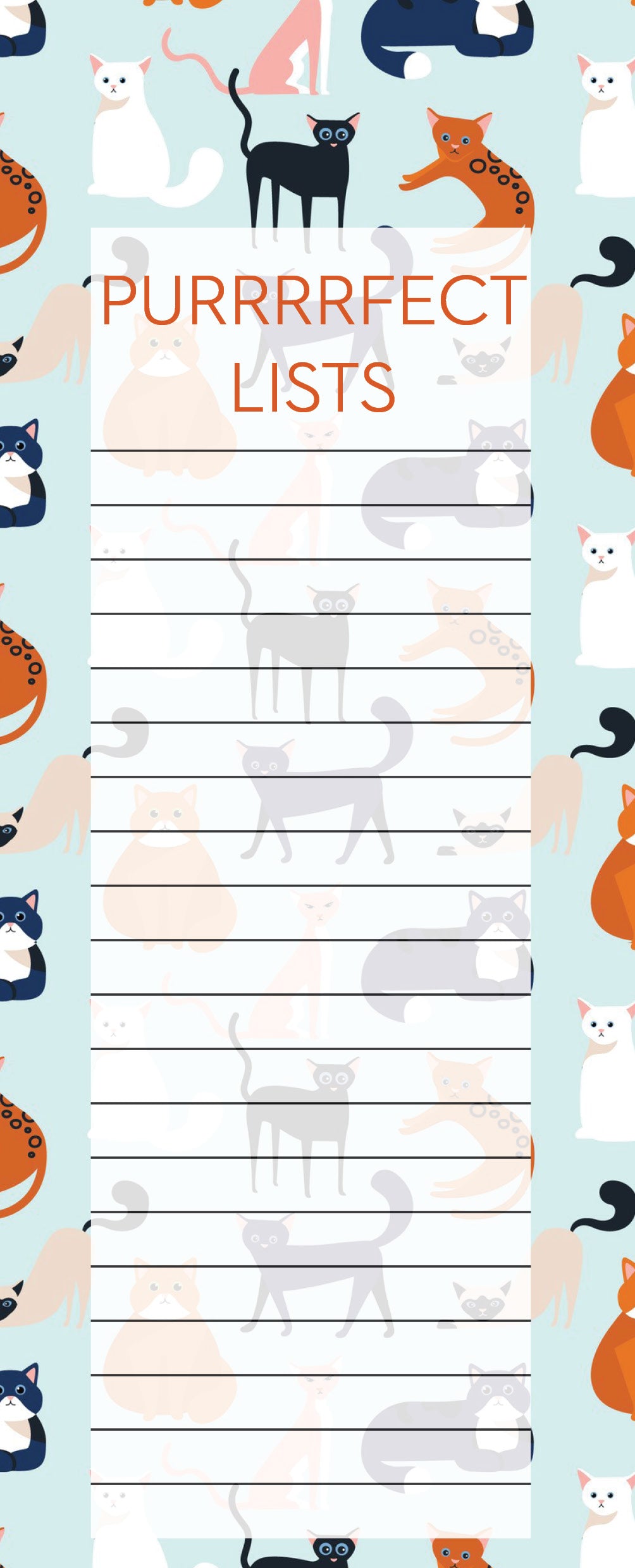 Jotter - Colourful Cats