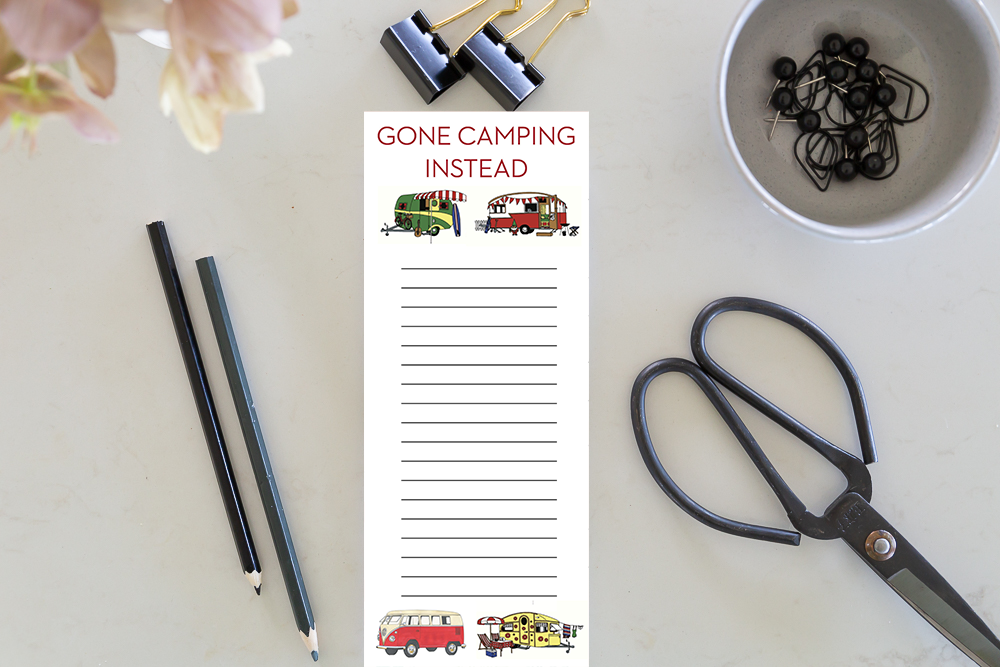 Jotter - Gone Camping Instead