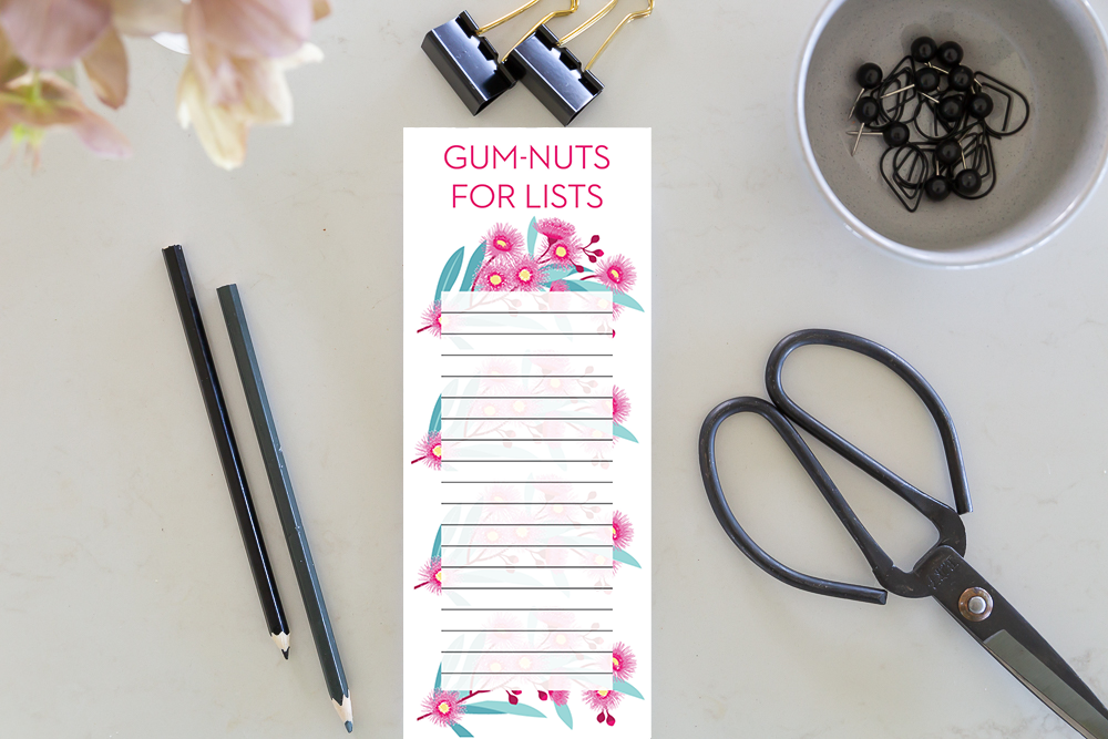 Jotter - Gum Nuts For Lists