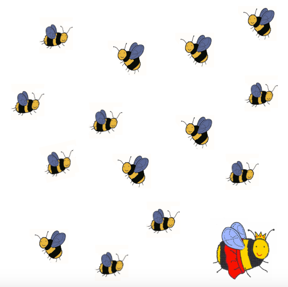 Cotton Napkins - Queen Bee (Set of 4)