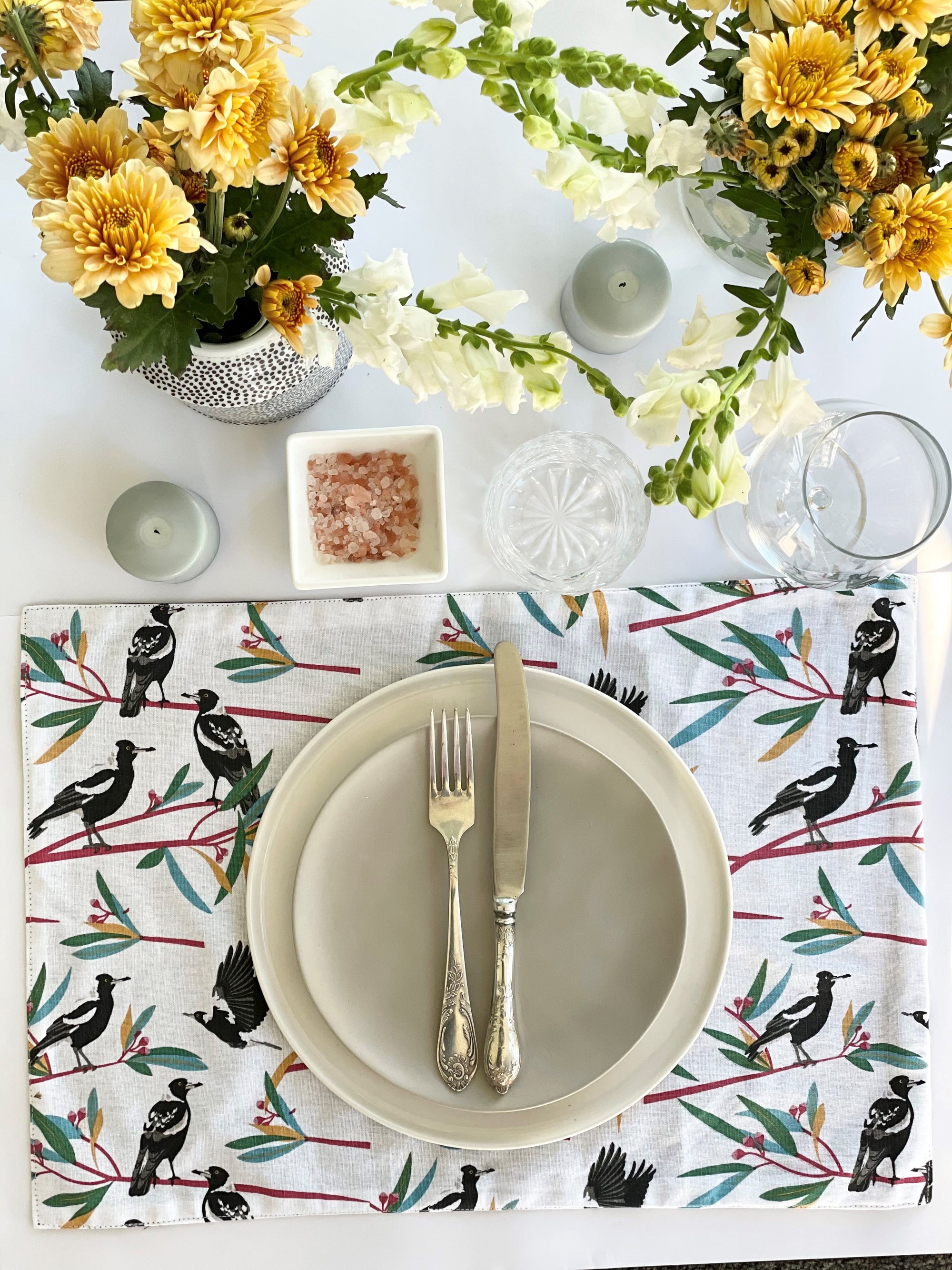 Placemats - Magpies (Set of 4)
