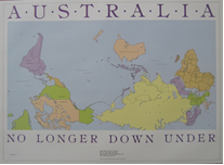 Postcard - No Longer Downunder - Allgifts Australia