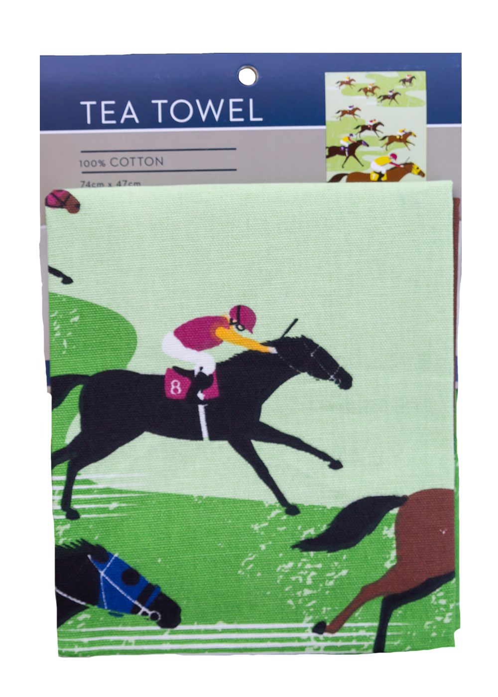 Tea Towel - Racehorses