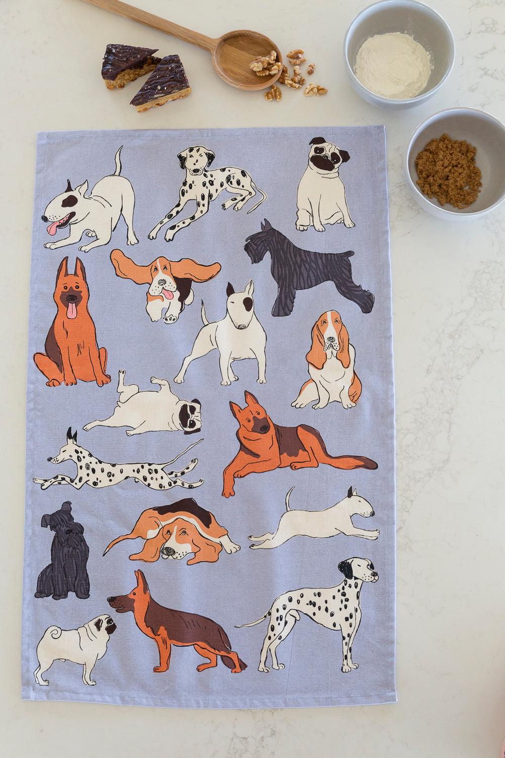 Tea Towel - Dog Breeds