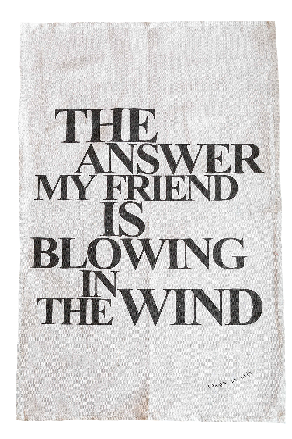 Tea Towel - Laugh at Life Range - Blowing in the Wind