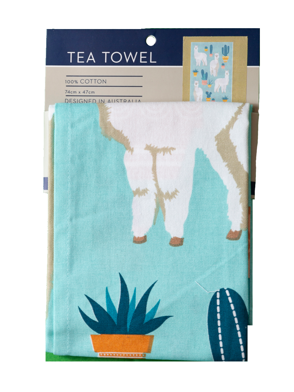 Tea Towel - Alpaca