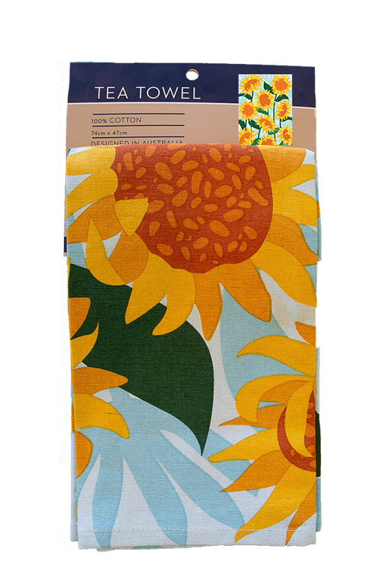 Tea Towel - Sunflowers