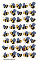 Tea Towel - Bees - Allgifts Australia