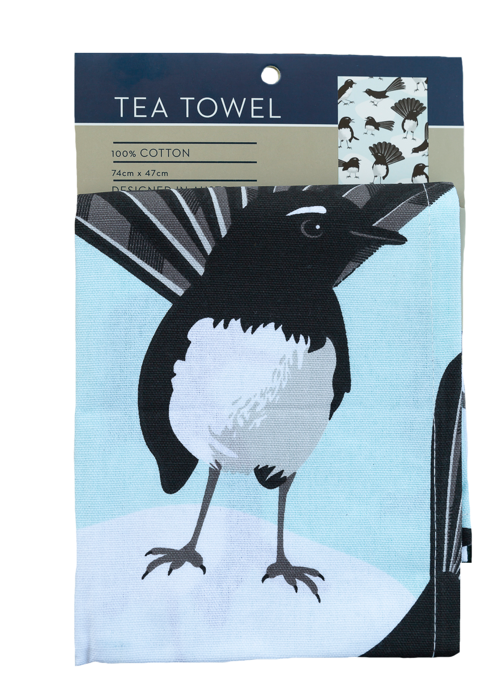 Tea Towel - Willie Wagtail